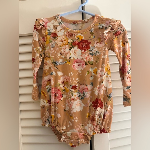 Posh Peanut Floral Bubble Romper Celia - Picture 3 of 6